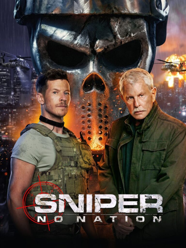 Sniper No Nation 2026 action movie Brandon Beckett poster