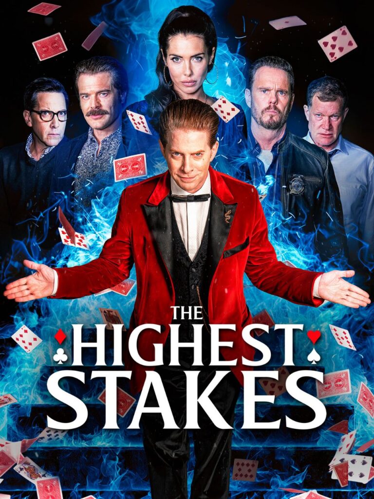 The Highest Stakes 2026 thriller movie poker game survival scene