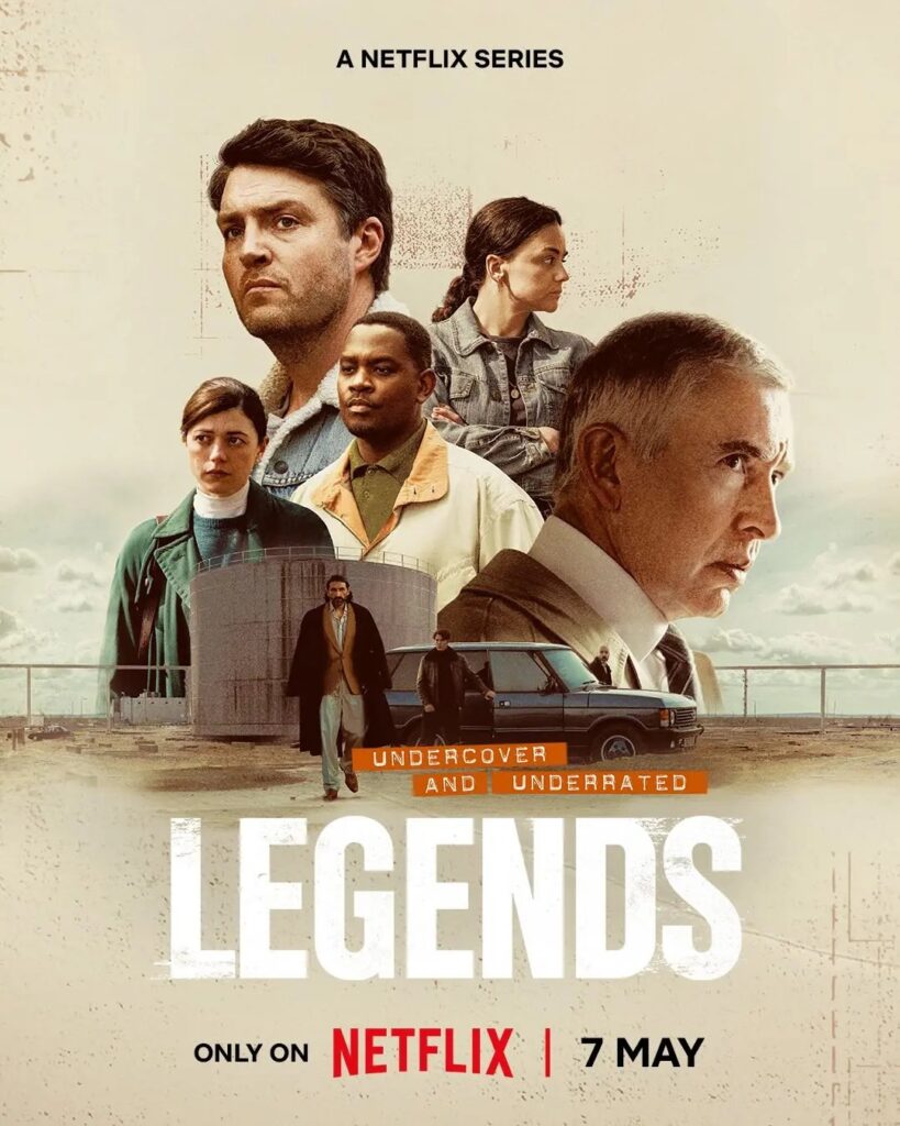 Legends Netflix series undercover operation 1990s UK