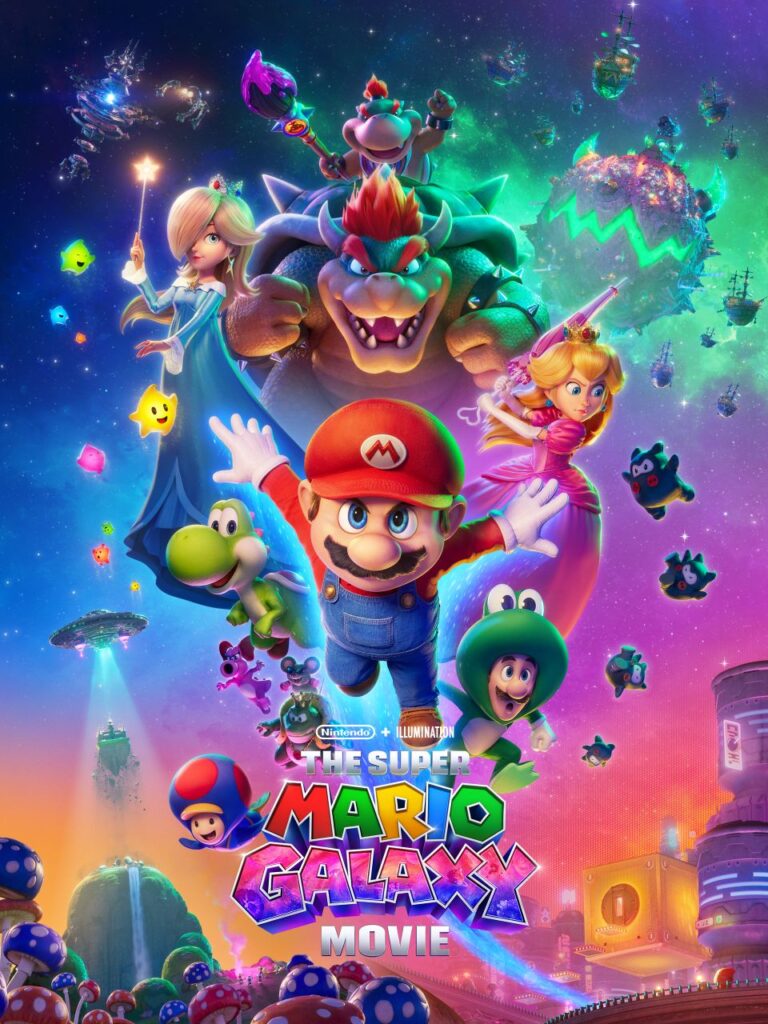 The Super Mario Galaxy Movie digital release Mario space scene