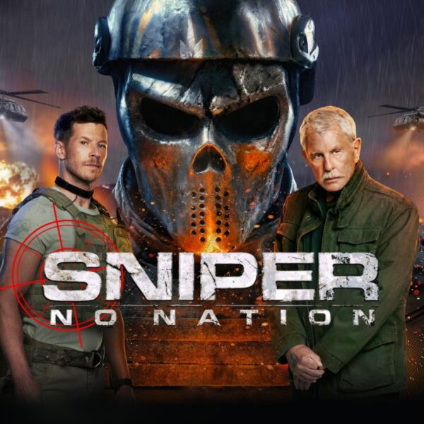 Sniper No Nation 2026 action movie poster Brandon Beckett Tom Berenger