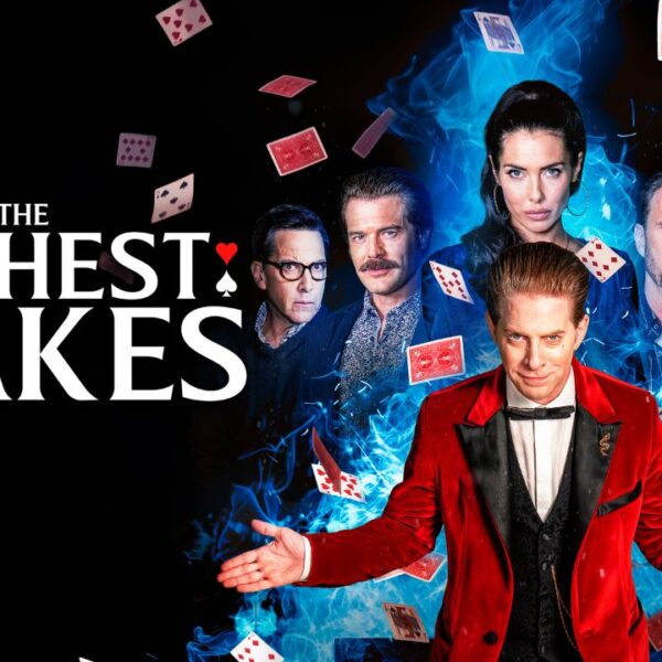 The Highest Stakes 2026 thriller movie official poster poker survival