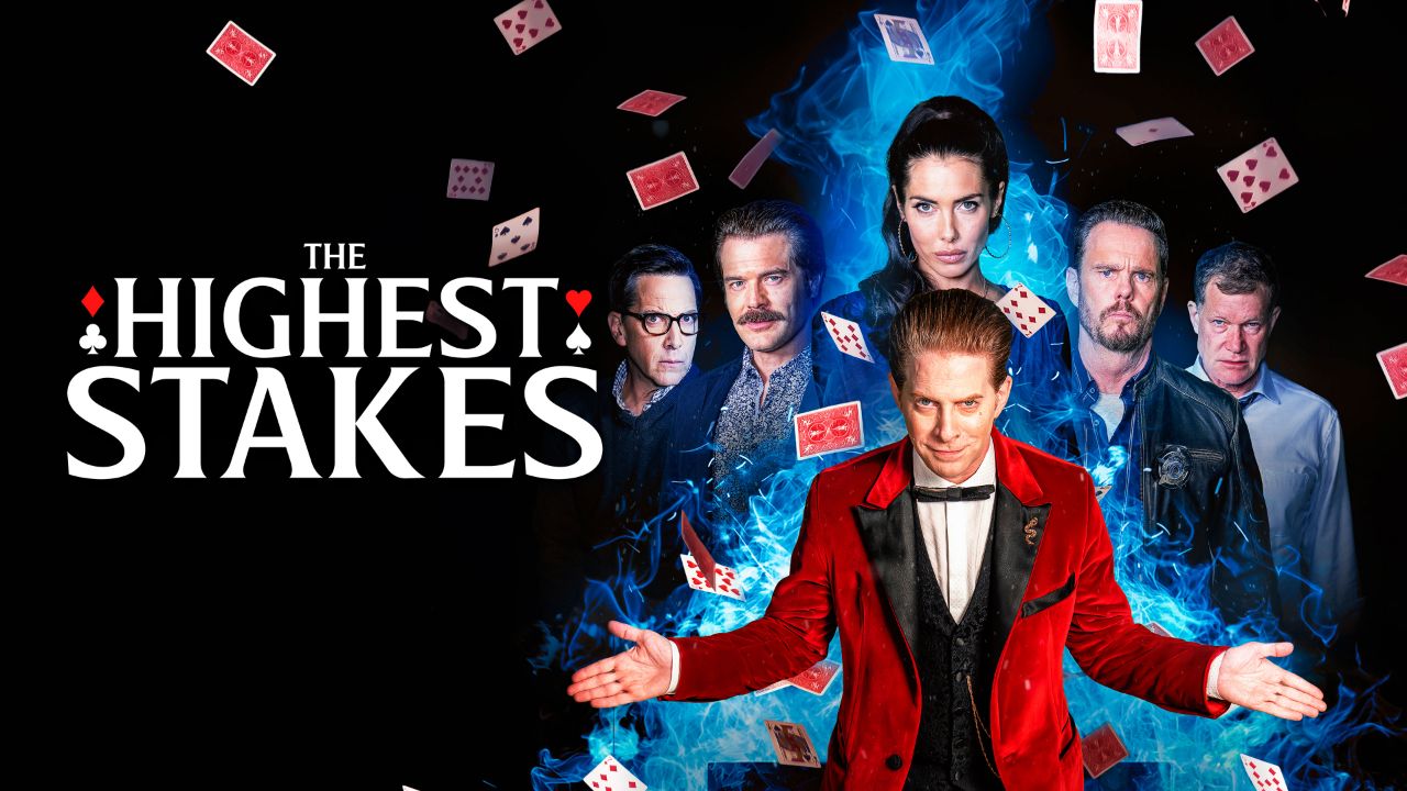 The Highest Stakes 2026 thriller movie official poster poker survival