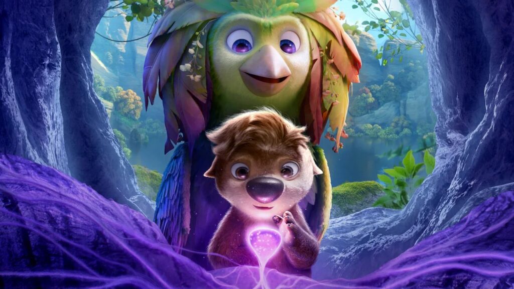 Swapped 2026 Netflix animated film Ollie Ivy characters poster