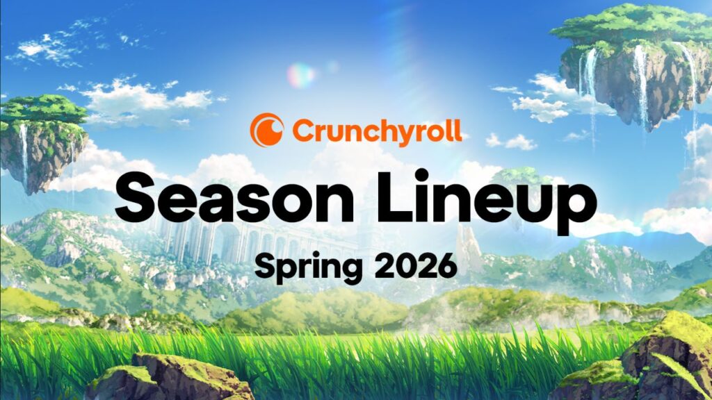 Crunchyroll Spring 2026 anime lineup official season poster