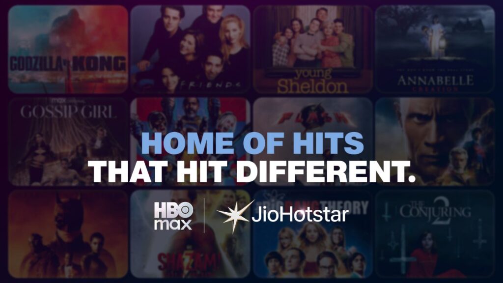 HBO Max India launch JioHotstar streaming hub