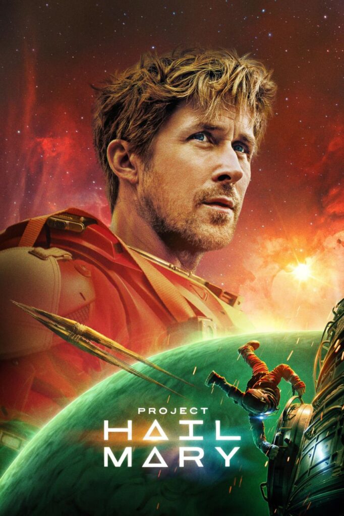 Project Hail Mary digital release Ryan Gosling space mission scene