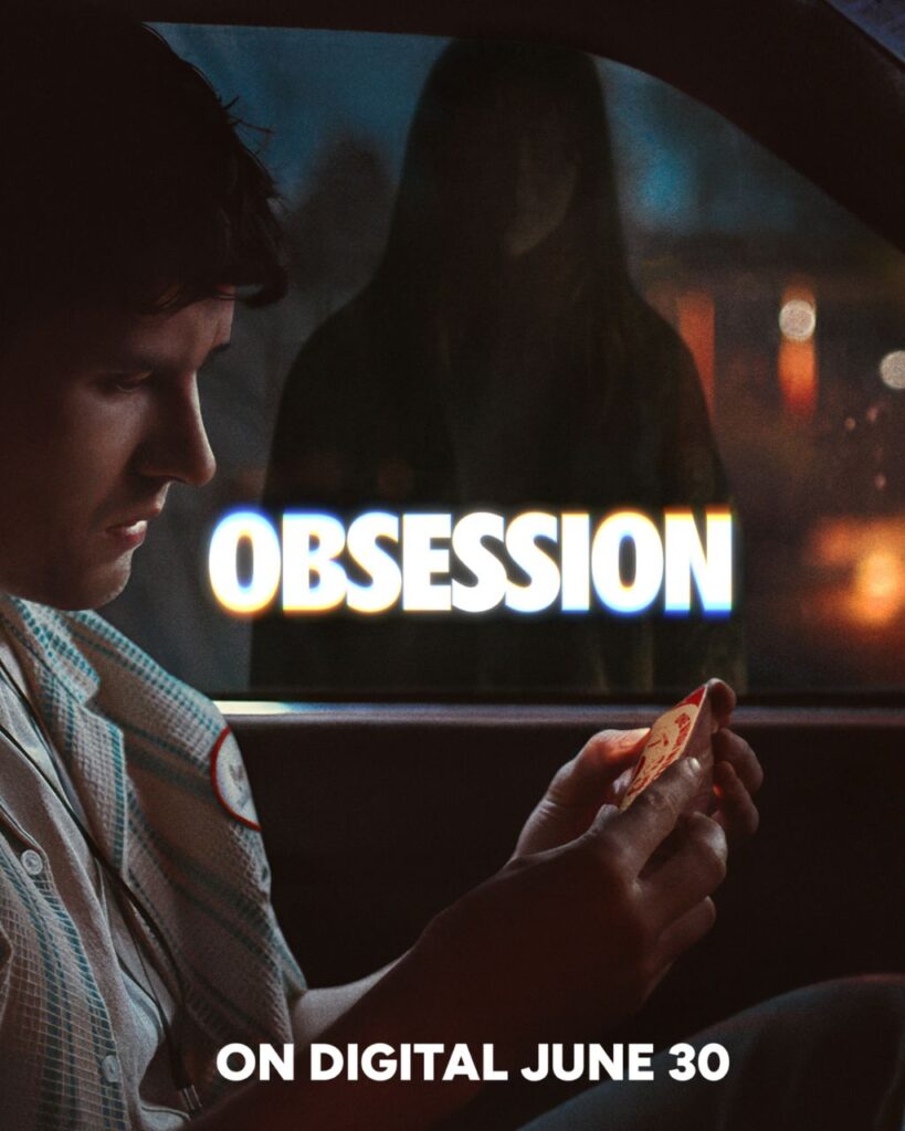 Obsession 2026 digital release June 30 official horror movie poster