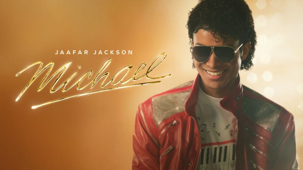Jaafar Jackson as Michael Jackson in Michael movie official featured poster