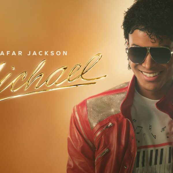 Jaafar Jackson as Michael Jackson in Michael movie official featured poster
