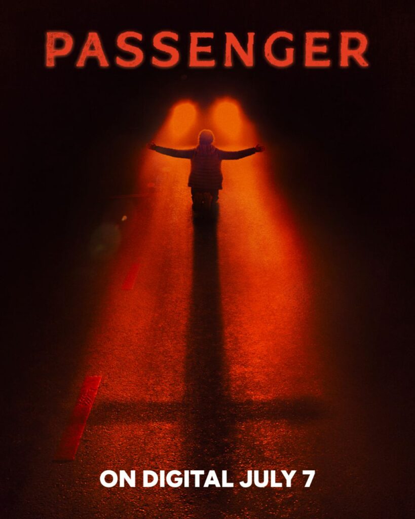Passenger Digital Release Date Poster Passenger 2026 digital release July 7 official horror movie poster
