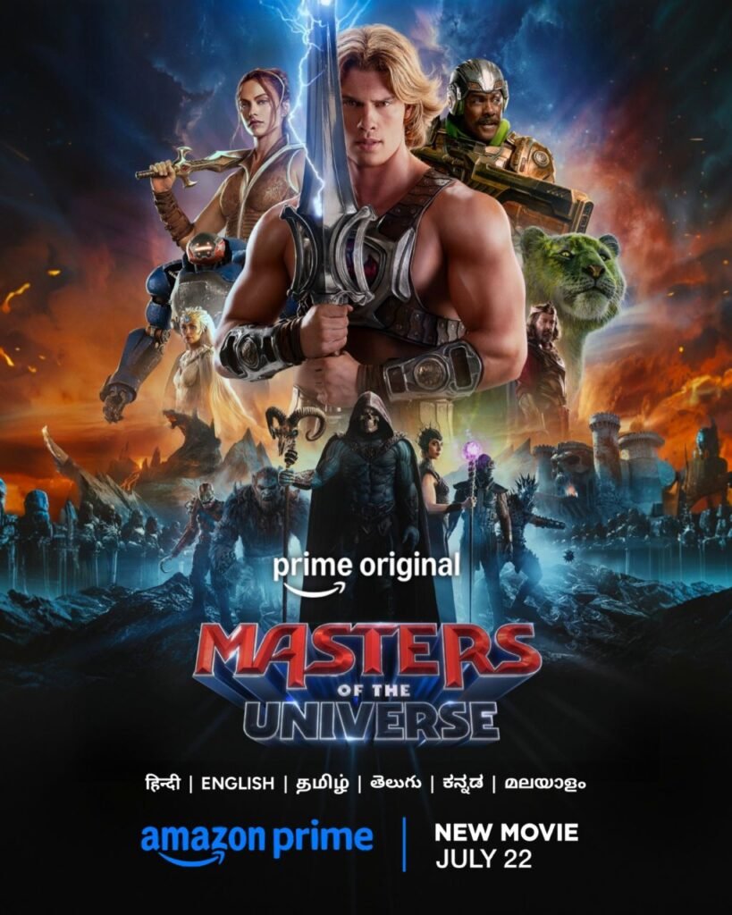 Masters of the Universe Prime Video streaming July 22 official poster
