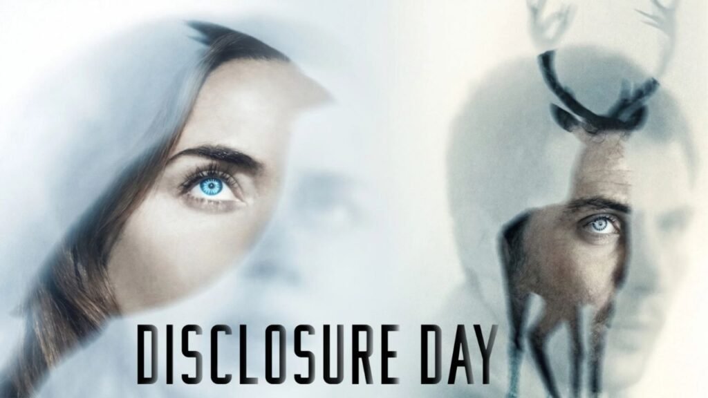 Disclosure Day 2026 official movie poster featuring Emily Blunt and Josh O'Connor