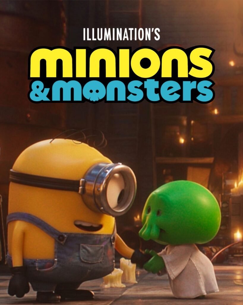 Minions & Monsters 2026 digital release Minions Hollywood movie scene