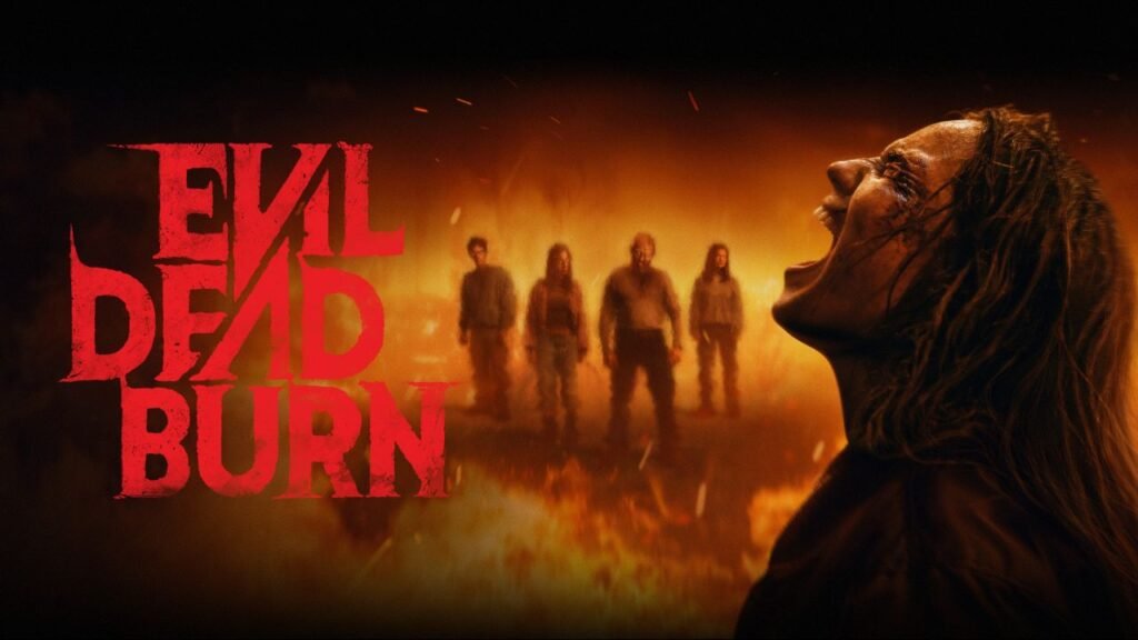 Evil Dead Burn 2026 official movie poster featuring Souheila Yacoub
