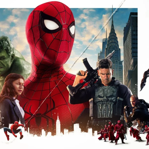 Spider-Man Brand New Day 2026 official movie poster featuring Tom Holland as Spider-Man