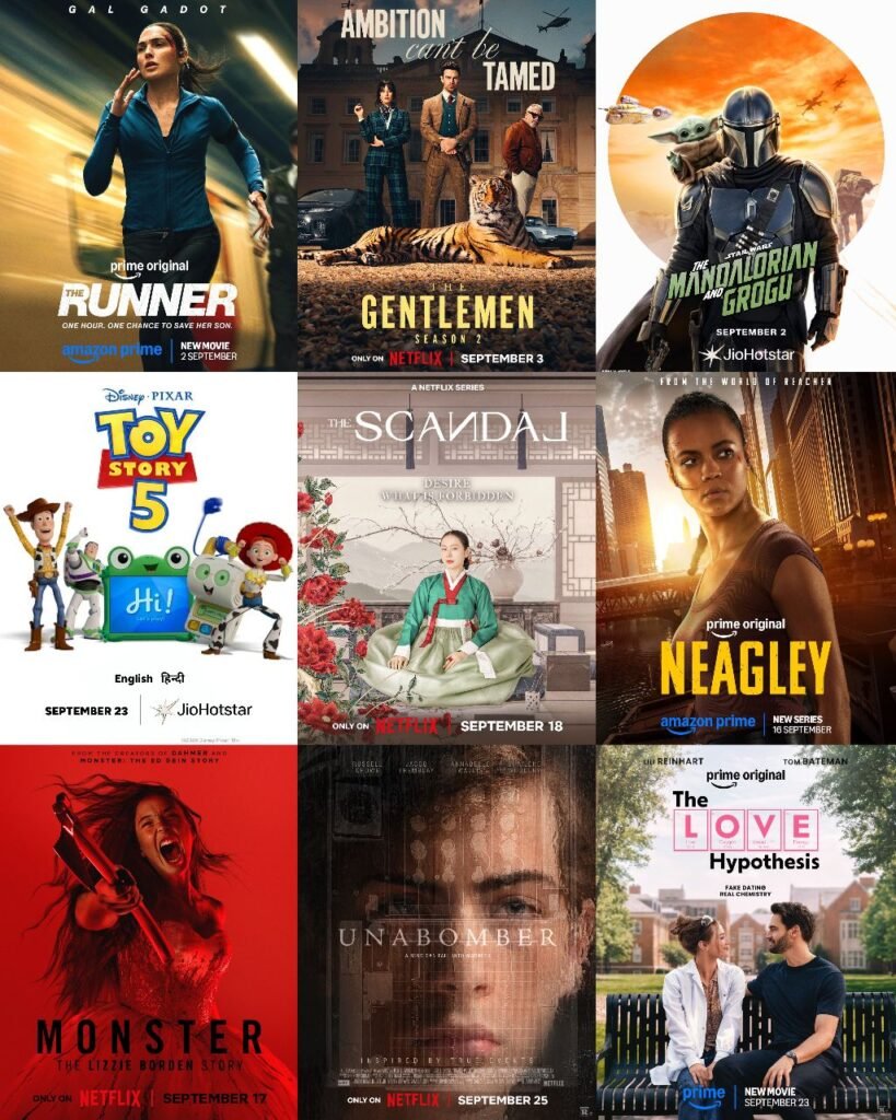 September 2026 OTT Releases – Movies and Series