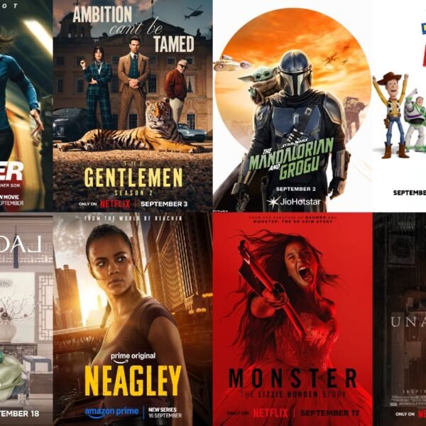 New OTT releases September 2026 featuring The Runner, The Gentlemen Season 2, The Mandalorian and Grogu, and Unabomber